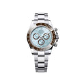 Rolex Cosmograph Daytona features a striking ice-blue dial 40mm