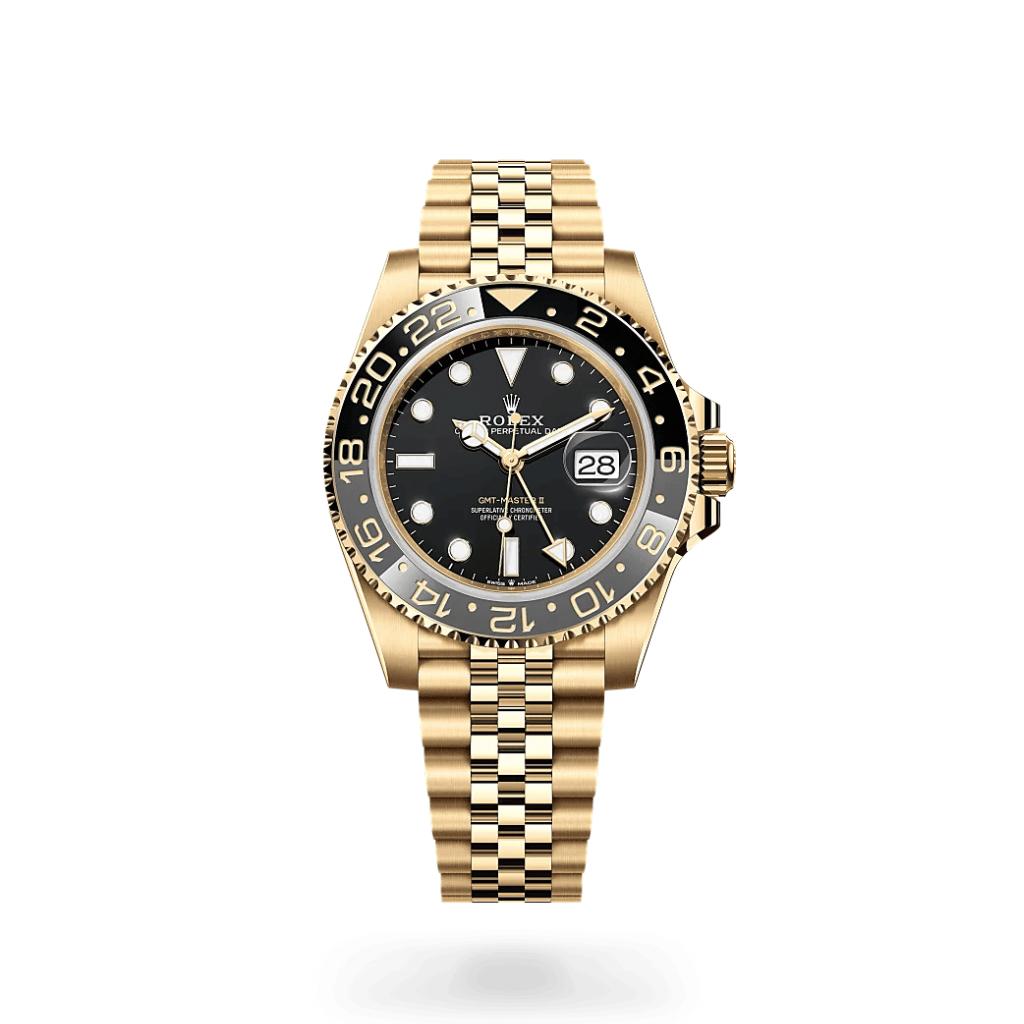 Rolex GMT-Master II in yellow gold