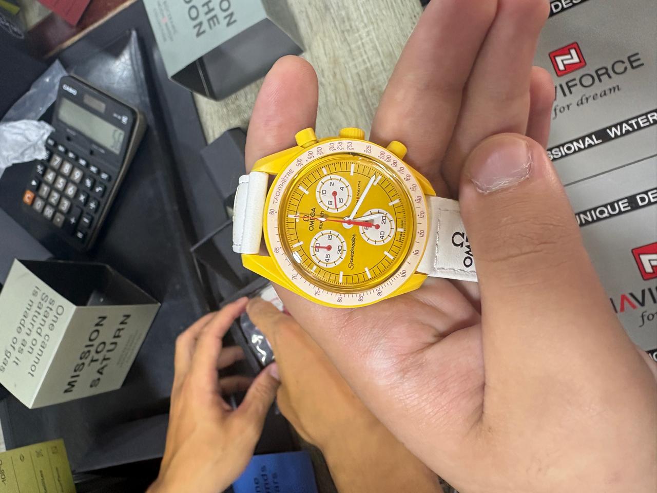 Swatch x Omega Mission to sun 5A
