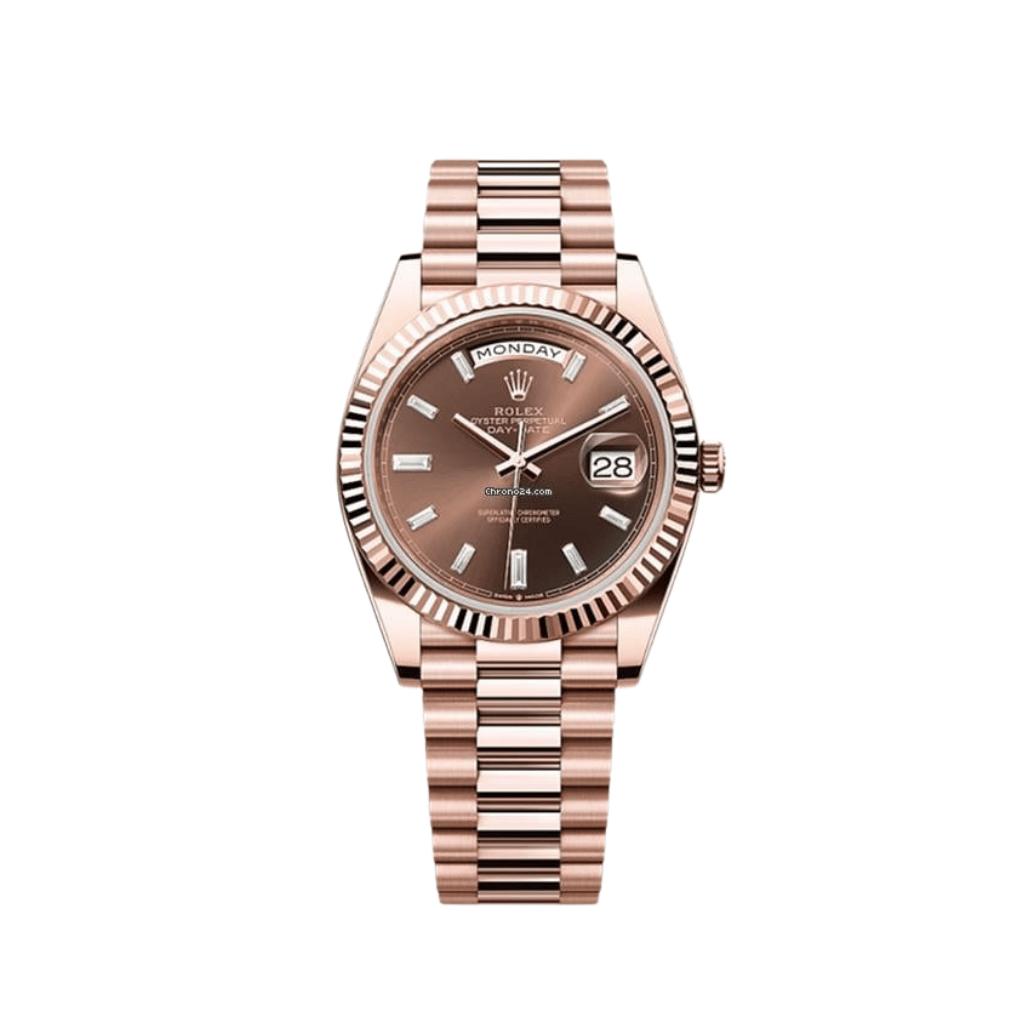 Rolex Day-Date chocolate dial 40mm